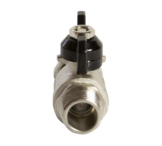 Кран шаровой для металлополимерной трубы VRT 1/2''х16. внутренняя/цанга, никель 528742