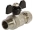 Кран шаровой для металлополимерной трубы VRT 1/2''х16. внутренняя/цанга, никель 528742 5
