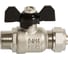 Кран шаровой для металлополимерной трубы VRT 1/2''х16. внутренняя/цанга, никель 528742 6
