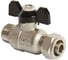 Кран шаровой для металлополимерной трубы VRT 1/2''х16. внутренняя/цанга, никель 528742 7