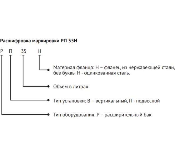 Расширительный бак вертикальный UNIPUMP РВ 50, БЭЗ 59350