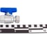 Кран шаровой FAR хромированный, 1/2"ВР-накидная гайка, бабочка синяя FS 3047 1212BC 5