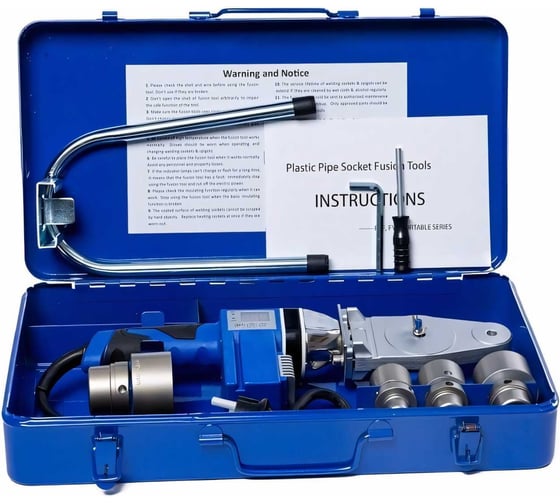 Раструбный сварочный аппарат ROTORICA Rocket Welder 40 Blue серия Top RT.3111240