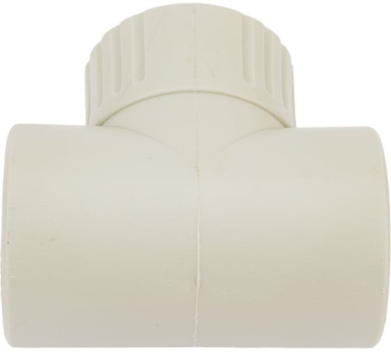Тройник RTP комбинированный, наружная резьба PN25 D32х1/2", серая 11000