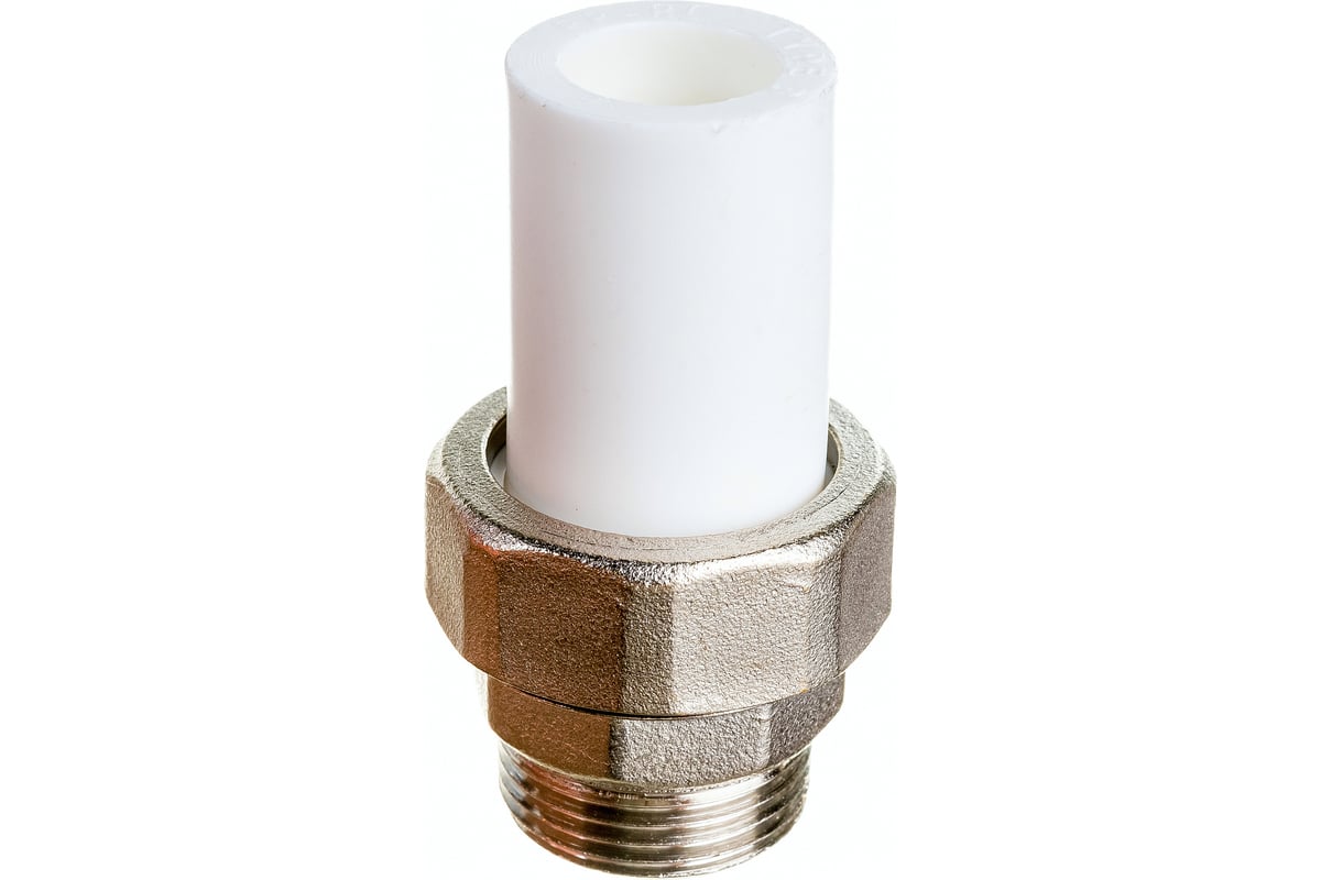 Ниппельное соединение RTP американка трубная, наружная резьба, D25х3/4 ...