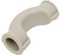 Обводное колено RTP с муфтой PN25 D25, серая 10969