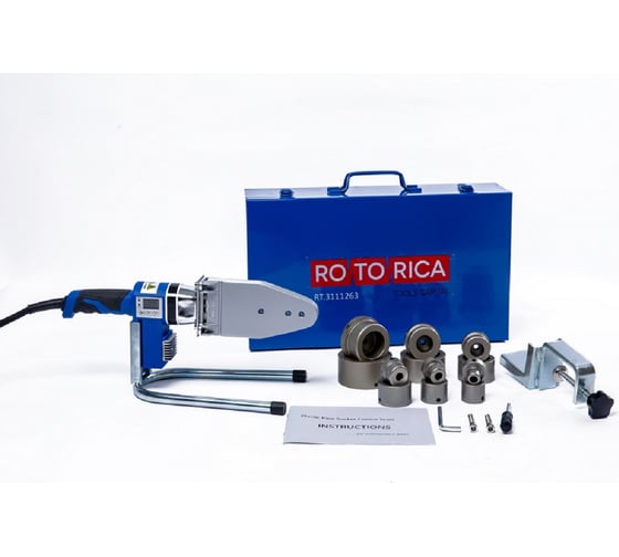 Раструбный сварочный аппарат ROTORICA Rocket Welder 63 Blue серия Top RT.3111263