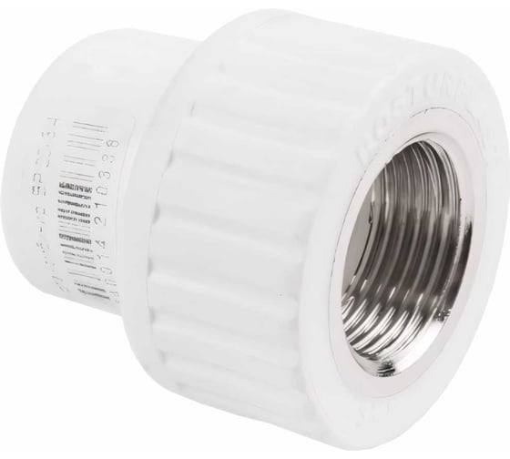 Муфта RTP комбинированная, внутренняя резьба PN25 D20х1/2" 10652