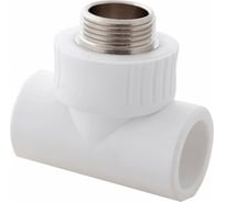 Тройник RTP PN25 комбинированный, наружная резьба D32х1 мм 10757