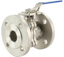 Кран шаровый КШФП.316.200 Ду50 Ру16 с ISO-фланцем и рукояткой DN.ru D160-07950