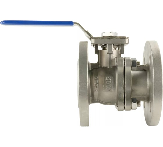 Кран шаровый КШФП.316.200 Ду50 Ру16 с ISO-фланцем и рукояткой DN.ru D160-07950