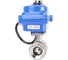 Кран шаровой DN.ru КШМП.316.230-ISO Ду10 Ру63 с электроприводом 003 blue 220В D160-13433 3