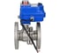 Шаровой кран DN.ru КШФП.316.200 Ду25 Ру40 с электроприводом 003 blue 220В D160-12690 3