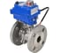 Шаровой кран DN.ru КШФП.316.200 Ду25 Ру40 с электроприводом 003 blue 220В D160-12690 6