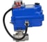 Кран шаровой DN.ru КШМП.316.230-ISO Ду15 Ру63 с электроприводом 003 blue 24В D160-12764 1