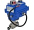 Кран шаровой DN.ru КШМП.316.230-ISO Ду15 Ру63 с электроприводом 003 blue 24В D160-12764 8