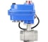 Кран шаровой DN.ru КШМП.316.230-ISO Ду32 Ру63 с электроприводом 003 blue 220В D160-12709 1