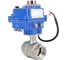 Кран шаровой DN.ru КШМП.316.230-ISO Ду32 Ру63 с электроприводом 003 blue 220В D160-12709 8