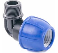 Отвод компрессионный PN16 (50 мм; 1 1/2") с наружной резьбой RTP 14424