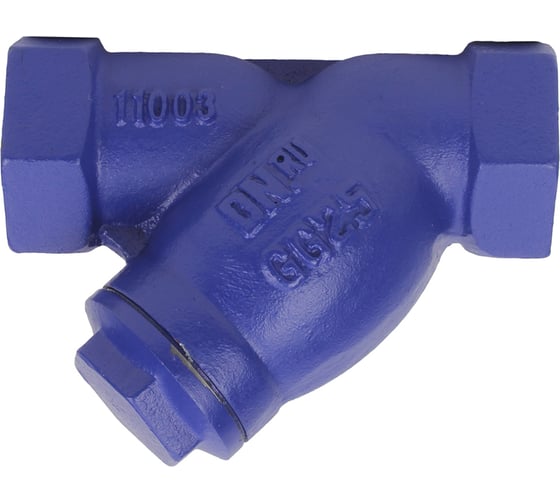 Фильтр сетчатый DN.ru ФСМ 823А 1 1/4″ Ду32 Ру16, резьбовой L=140 D260-01984