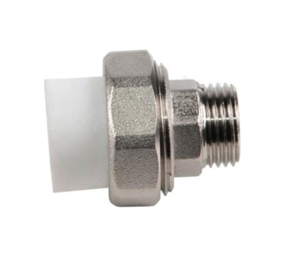 Муфта комбинированная RTP разъемная, американка, наружная резьба, D25х3 ...