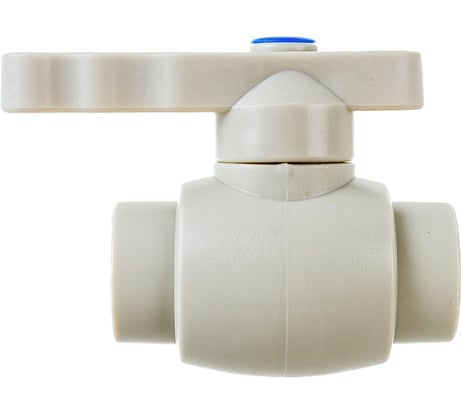 Кран шаровой RTP полнопроходной D20 мм, серый 27909