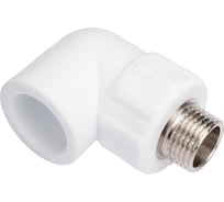 Угольник RTP PN25 комбинированный, наружная резьба, D25х1/2 мм 10801