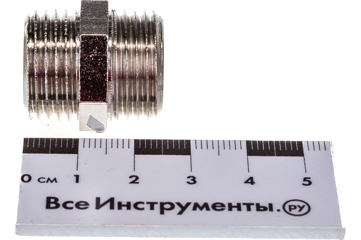 Резьбовой ниппель RTP G 1/2 34908 в Санкт-Петербурге купить по низкой ...