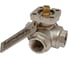 Кран шаровой Архимед L-порт, ENOLGAS BALL-O-MATIC S1071N34-DN15-PN40 2