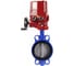 Затвор DN.ru WCB-316L-VITON Ду100 Ру16 с электроприводом EX-010 220В D050-08693 1