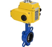 Затвор DN.ru WCB-316L-VITON Ду125 Ру16 с электроприводом QT-010 24В D050-08318
