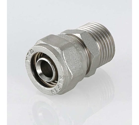 Комплект Valtec_73 VI7 Соединитель обжимной с переходом на нар. р. 26x1 VTm.301.N.002606 (Упаковка 5 штук) VT.VI7.K73.301002606.5