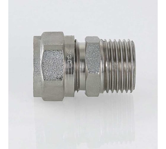 Комплект Valtec_73 VI7 Соединитель обжимной с переходом на нар. р. 26x1 VTm.301.N.002606 (Упаковка 5 штук) VT.VI7.K73.301002606.5