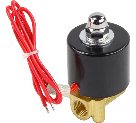 Электромагнитный клапан DN.ru VS2W-100V-NO Ду10 Ру10 3/8 НО VITON 24В DC D130-03309