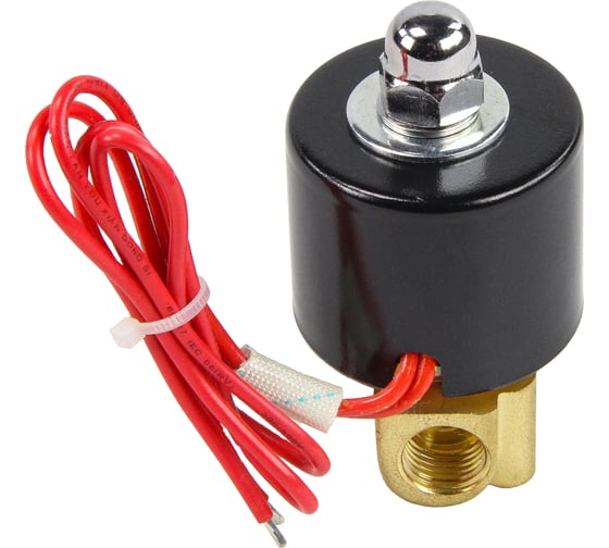 Электромагнитный клапан DN.ru VS2W-100V-NO Ду10 Ру10 3/8 НО VITON 220В AC D130-03297