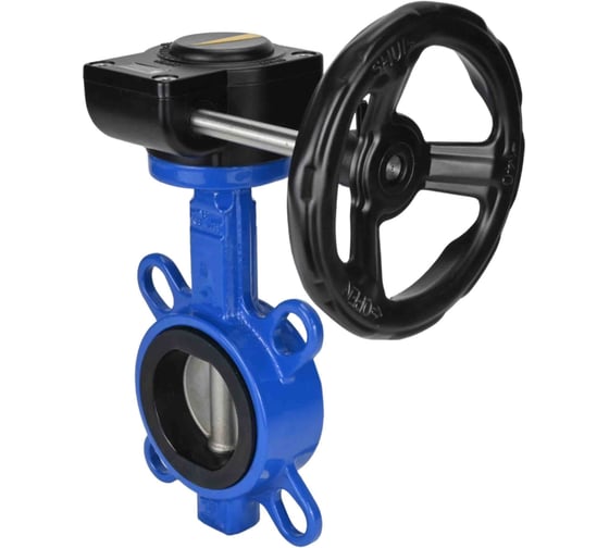 Затвор DN.ru WCB-316L-VITON Ду250 Ру16 с редуктором HAM-3 D050-13081