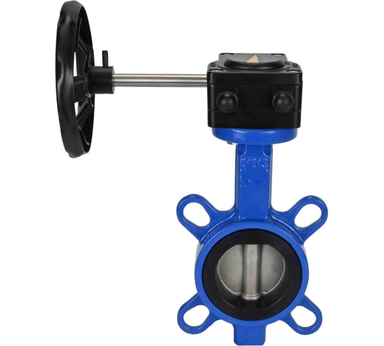 Дисковый поворотный затвор DN.ru GGG50-316L-EPDM Ду250 Ру16 с редуктором HAM-3 D050-12992