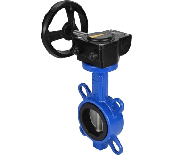 Дисковый поворотный затвор DN.ru GGG50-316L-EPDM Ду250 Ру16 с редуктором HAM-3 D050-12992