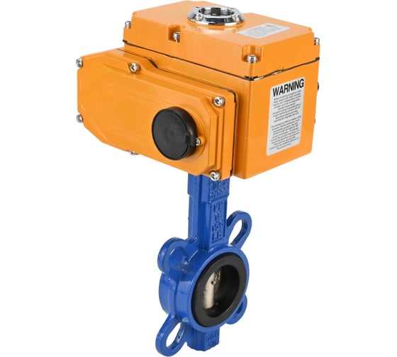 Затвор DN.ru GGG50-316L-EPDM Ду40 Ру16 с электроприводом QT-005 380В D050-09717 1