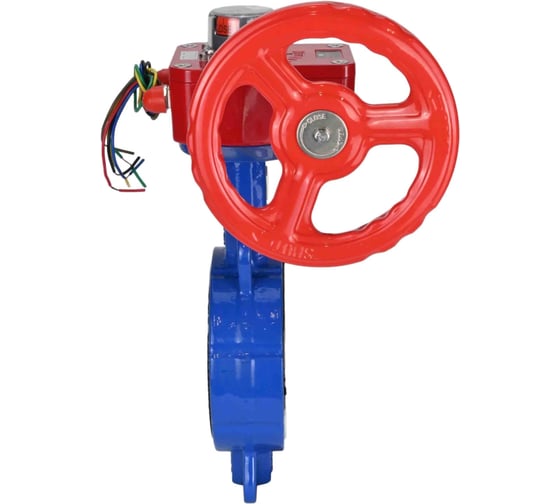 Затвор DN.ru WCB-316L-PTFE Ду250 Ру16 с редуктором HGBF-3 D050-12191