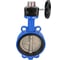 Дисковый поворотный затвор DN.ru GG25-316L-NBR Ду300 Ру16 с редуктором HGB-3 D050-13177 1