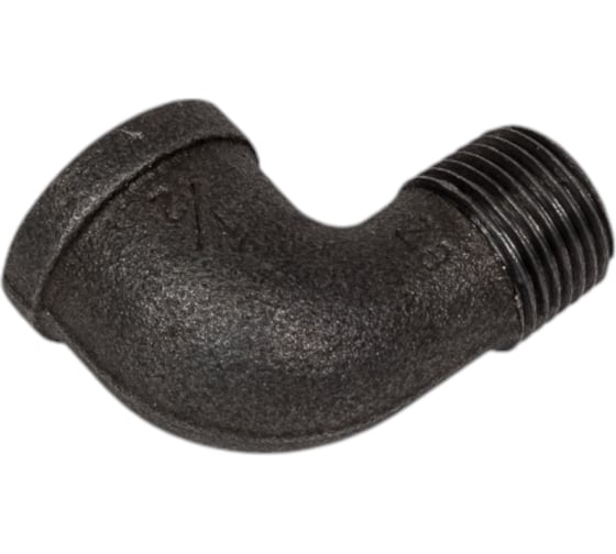 Колено AV Engineering 1/2" вн.-нар., чугун черный AVEC411000012