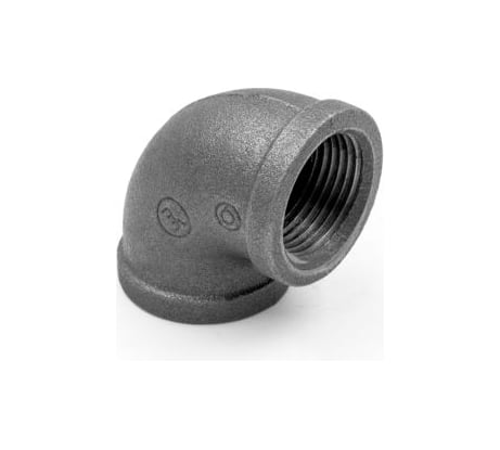 Колено AV Engineering 1 1/4" вн., чугун черный AVEC401000114