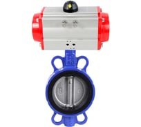 Затвор DN.ru GG25-316L-NBR Ду50 Ру16 с пневмоприводом D050-10478