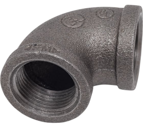 Колено AV Engineering 3/4" вн., чугун черный AVEC401000034