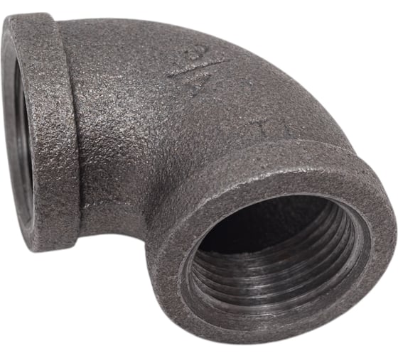 Колено AV Engineering 3/4" вн., чугун черный AVEC401000034