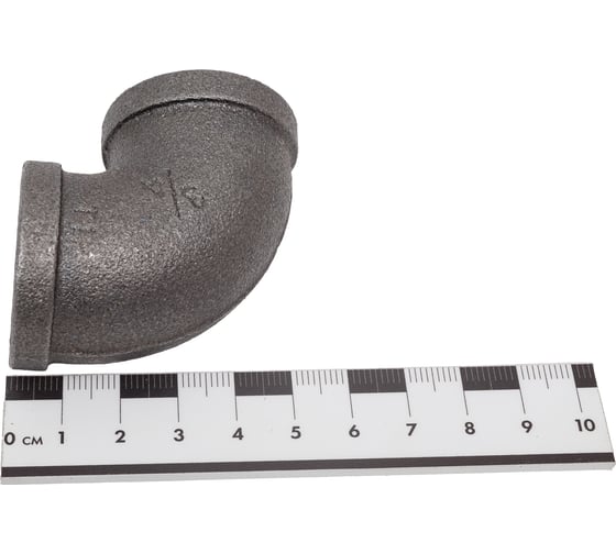 Колено AV Engineering 3/4" вн., чугун черный AVEC401000034