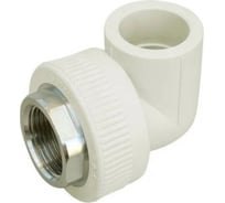 Угольник RTP PN25 комбинированный, внутренняя резьба, D32х1 мм под ключ 14633