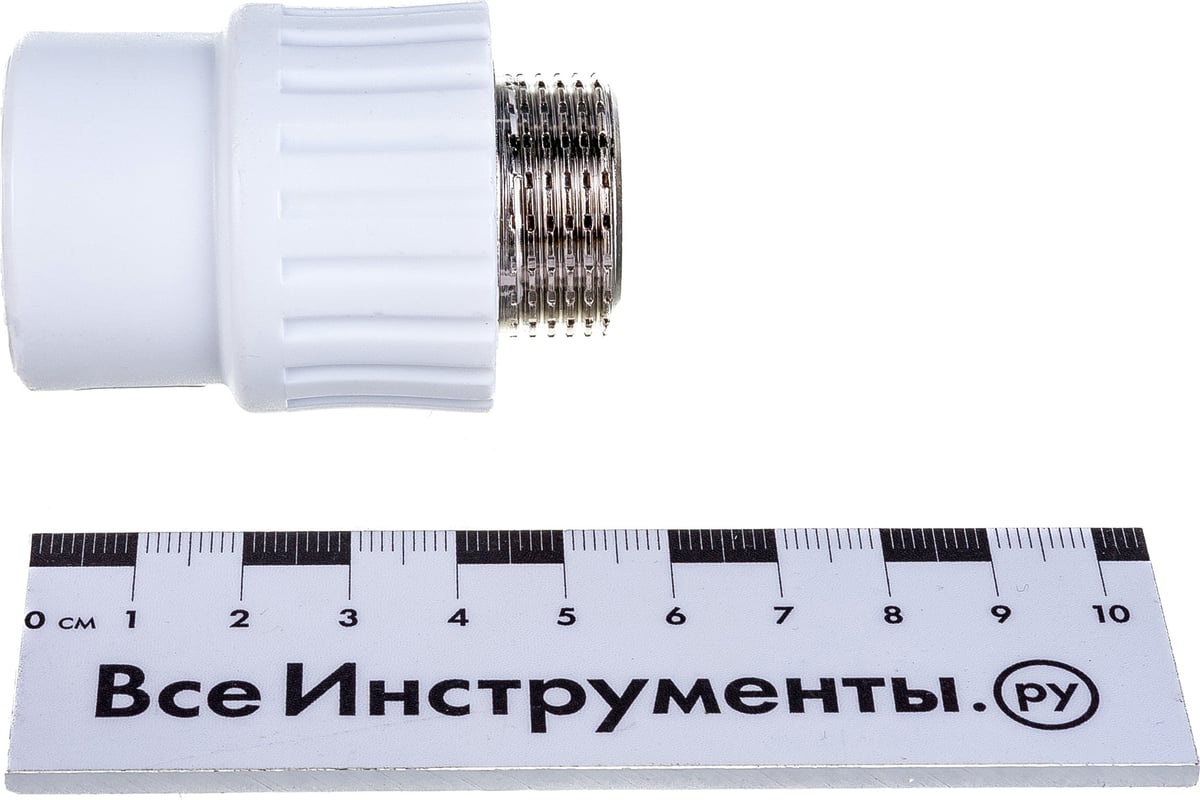 Муфта RTP PN25 комбинированная, наружная резьба, D25х3/4 мм 10665 ...