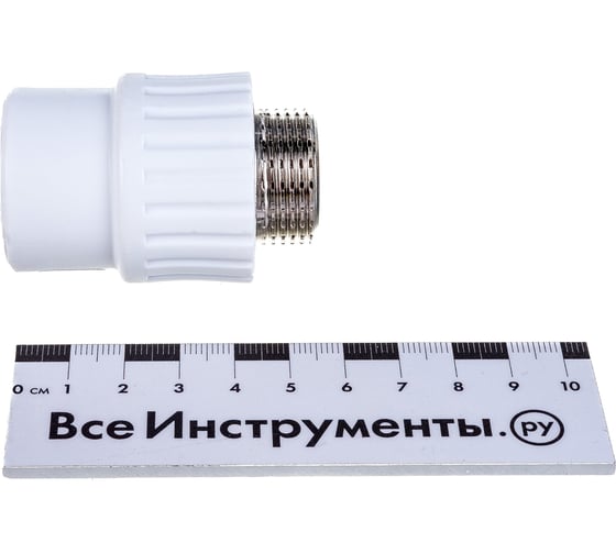 Муфта RTP PN25 комбинированная, наружная резьба, D25х3/4 мм 10665